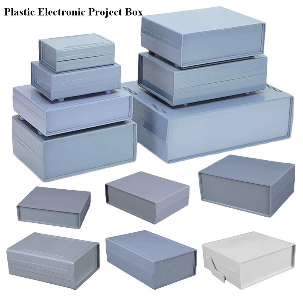 Diy Electronics Supplies - Plastikowa wodoodporna szara obudowa DIY Obudowa
