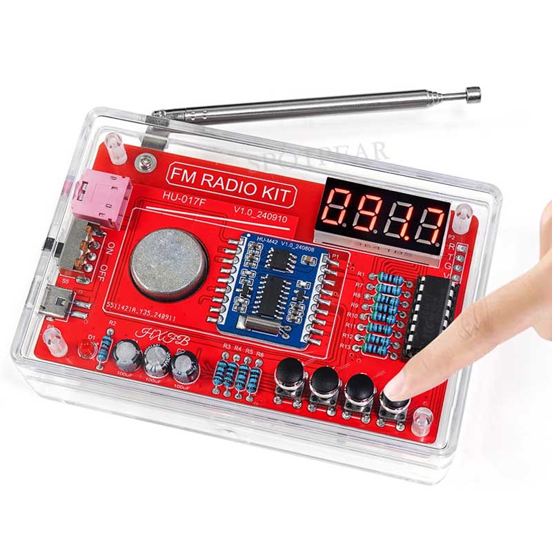 Interesting Diy Electronics Projects - Zestaw elektroniczny do samodzielnego montażu radia