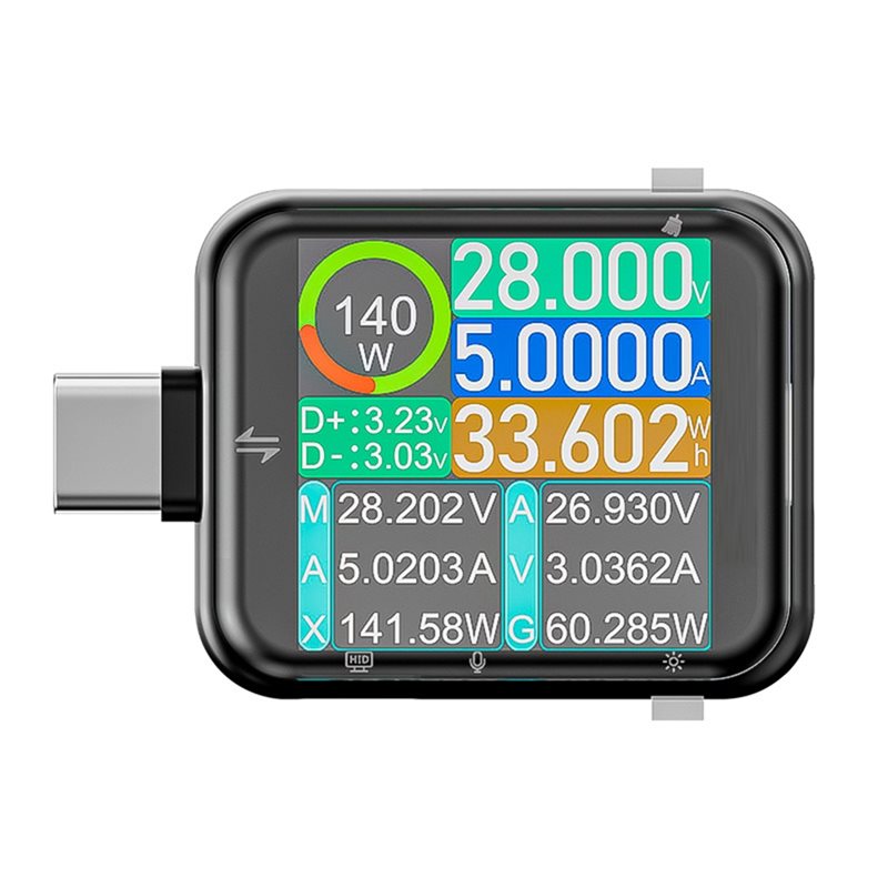 Logic Analyzer Usb - Tester USB A20F-T3, miernik decybeli, cyfrowy