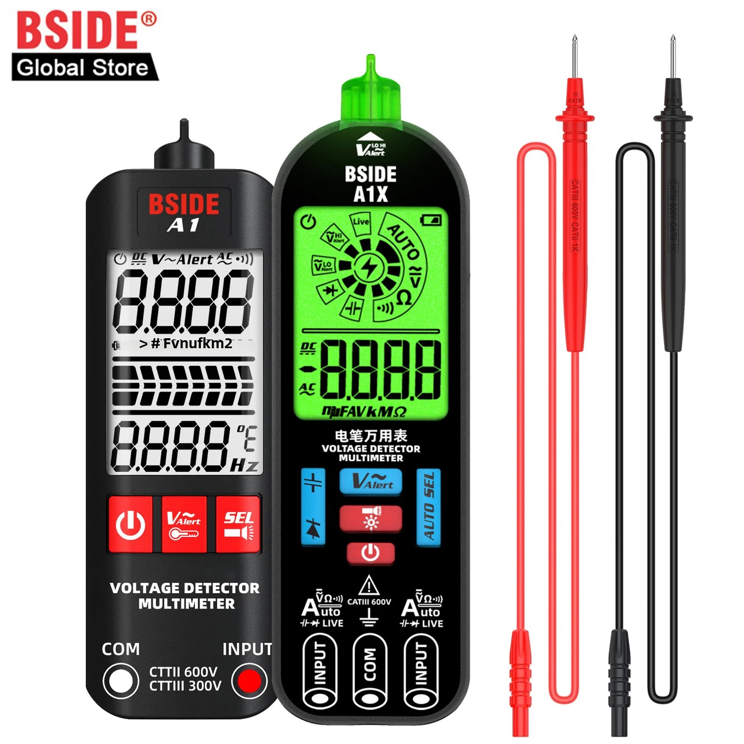 Logic Analyzer Usb - BSIDE A1/A1X inteligentny multimetr cyfrowy elektroniczny
