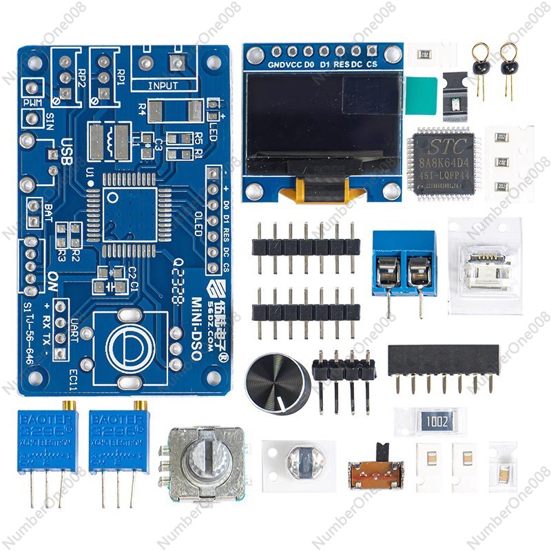 Oscilloscope Dso Mini - Zestaw oscyloskopu mini DSO TJ-56-646 DIY,