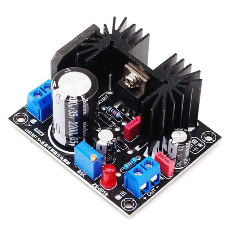 Diy Electronics Supplies - Płytka z regulowanym liniowym zasilaczem stabilizowanym