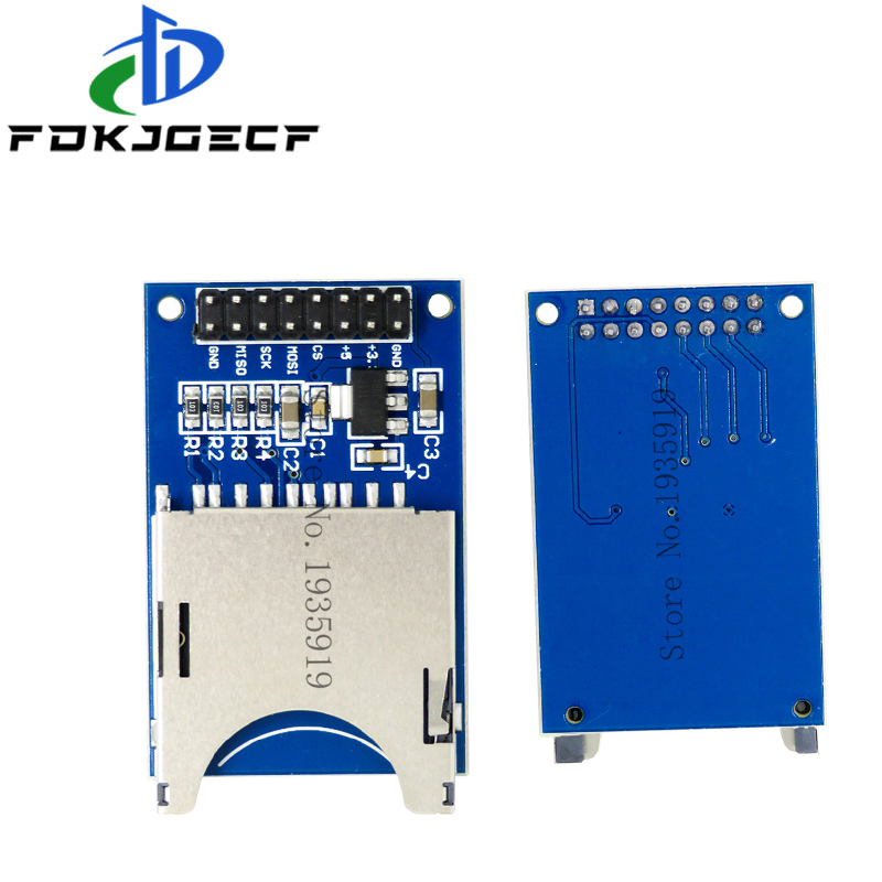 Sd Card Module Spi - Moduł Czytania i Zapisu Kart SD