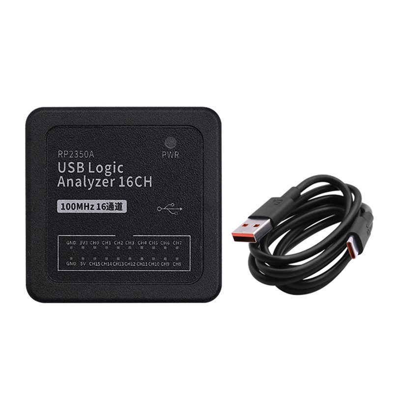 Logic Analyzer Usb - Mikrokontroler B14C RP2350A, 16-kanałowy analizator logiczny