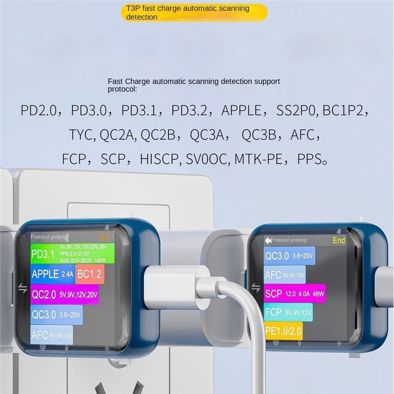 Logic Analyzer Usb - TKOH-T3P Tester Zasilania USB z Dotykowym