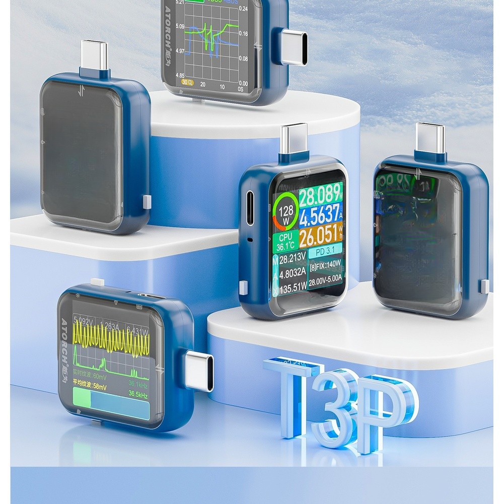 ATORCH T3P – analizator zasila – Logic Analyzer Usb recenzja i cena