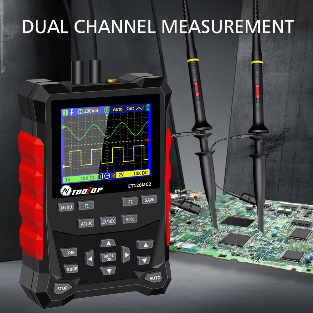 2024 Najnowszy dwukanałowy osc – Oscilloscope Dso Mini recenzja i cena