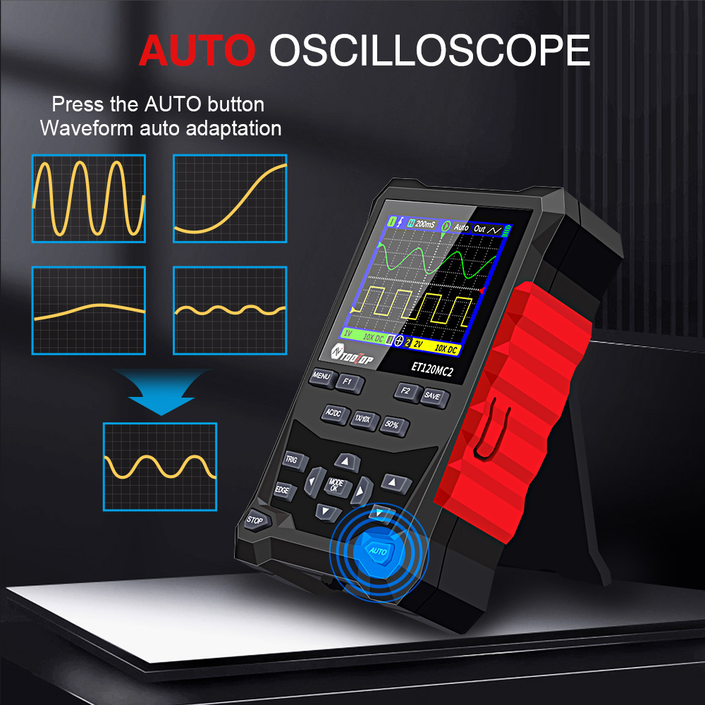 2024 Najnowszy dwukanałowy osc – Oscilloscope Dso Mini recenzja i cena