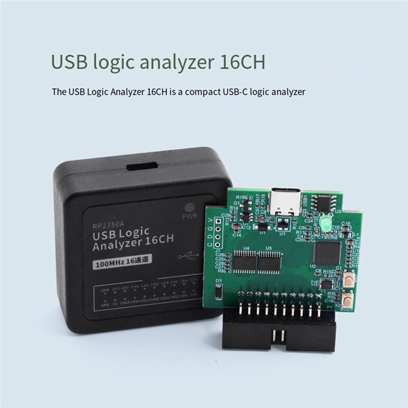 Mikrokontroler AAAF RP2350A, 1 – Logic Analyzer Usb recenzja i cena