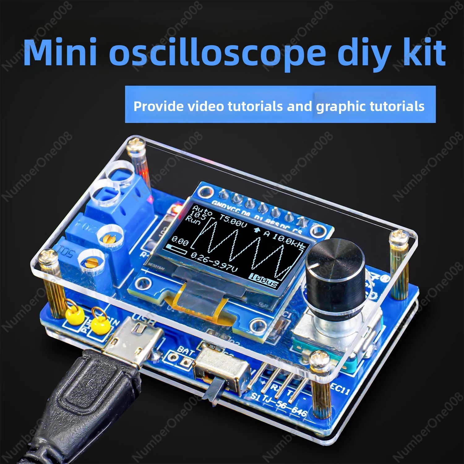Zestaw oscyloskopu mini DSO TJ – Oscilloscope Dso Mini recenzja i cena