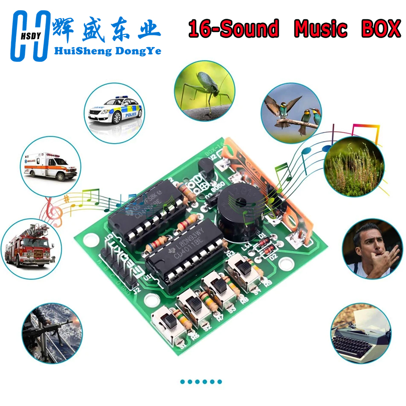 16 Music Sound Box BOX-16 Boar – Pcb Etching Kit recenzja i cena