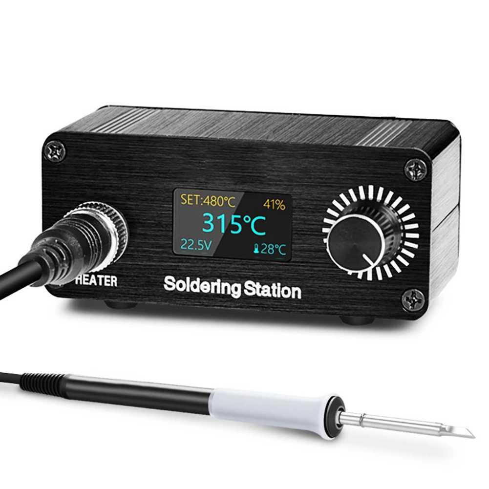 Stacja lutownicza cyfrowa T12  – Diy Soldering Station No Electronics recenzja i cena
