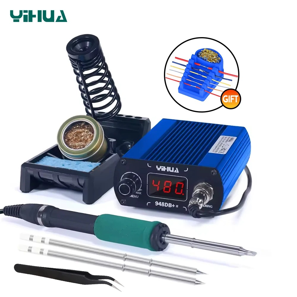 Stacja lutownicza YIHUA 948DB+ – Diy Soldering Station No Electronics recenzja i cena