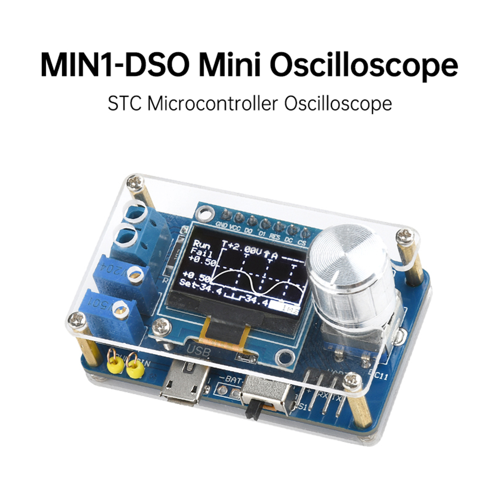 Zestaw DIY Mini Oscyloskop Cyf – Oscilloscope Dso Mini recenzja i cena