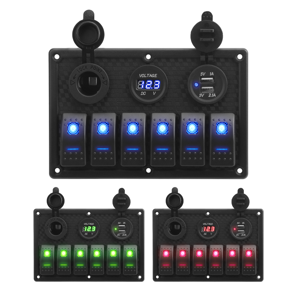 Panel przełączników 24V 12V z  – Logic Analyzer Usb recenzja i cena