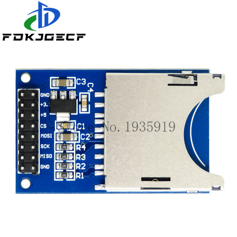 Moduł Czytania i Zapisu Kart S – Sd Card Module Spi recenzja i cena